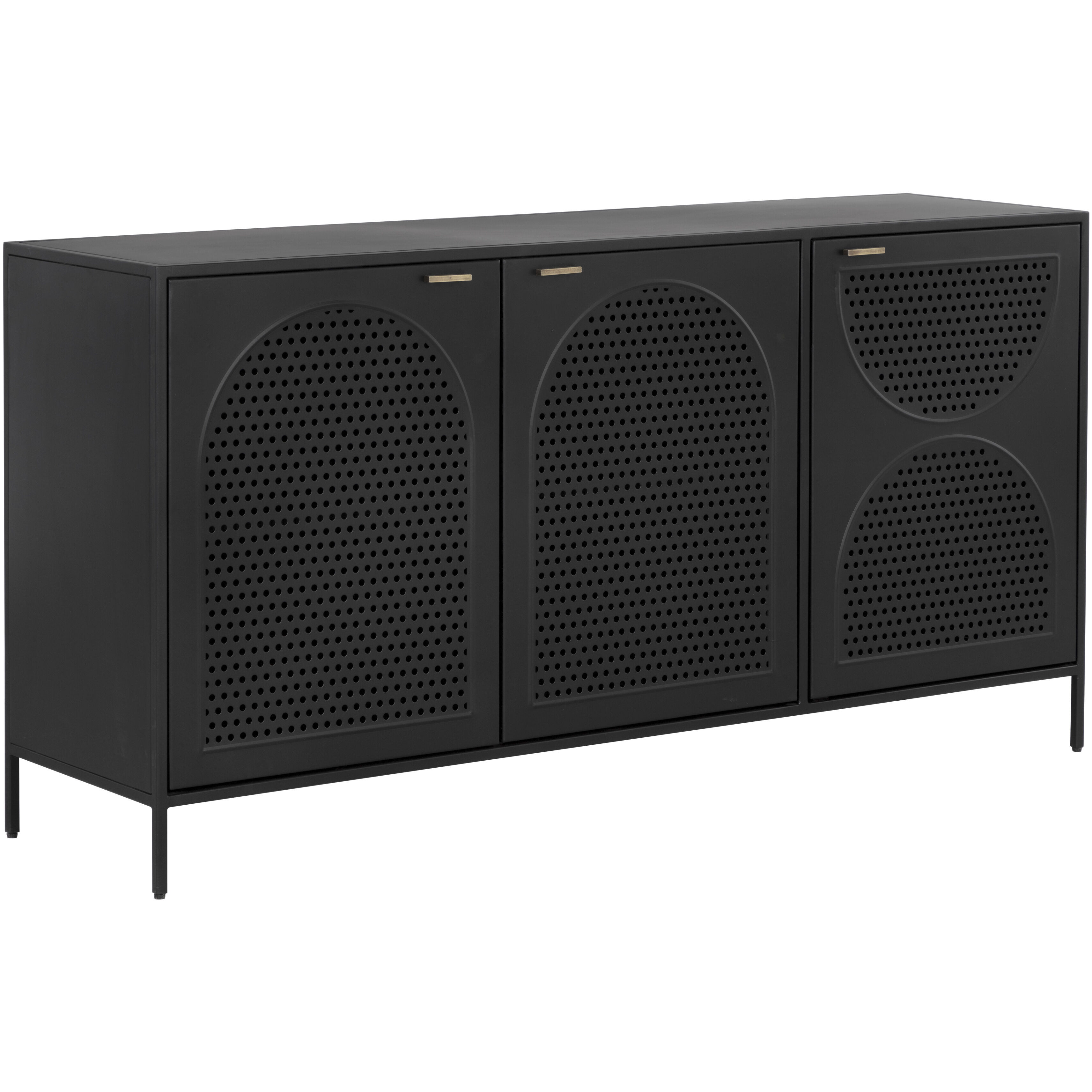 Aziza 59 X 16 inch Black Sideboard